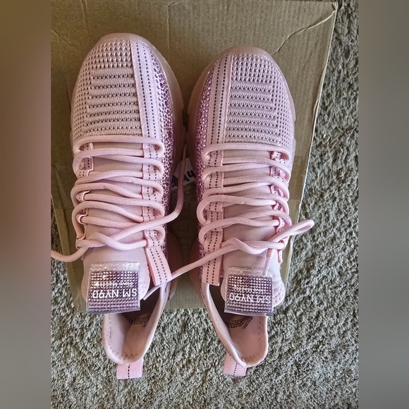 Shoes - Steve Madden Sm Ny90 Rhinestone Sneakers - Pink